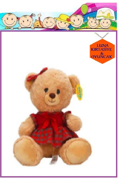 PUFFY FRİENDS PELUŞ LH6934 AYI ELBİSELİ 32 CM