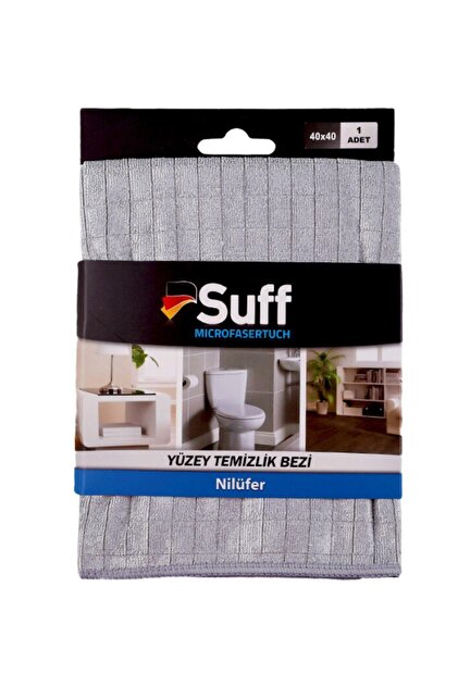 Suff Nilüfer Mikrofiber Bez/ Damalı Genel Temizlik Bezi (40x40cm