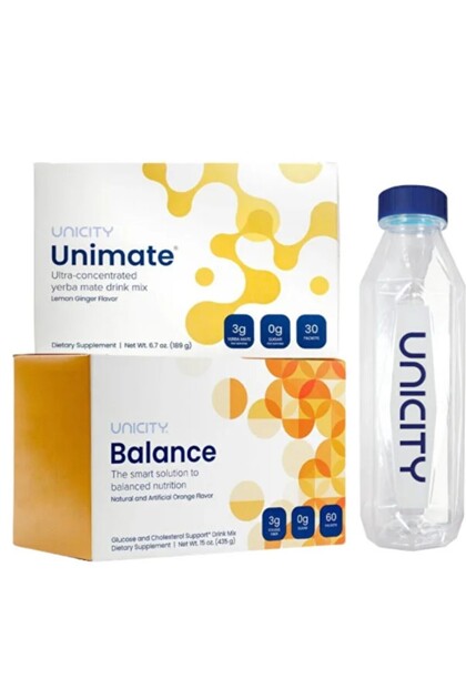Unimate Lemon Ginger and Balance Feel Great