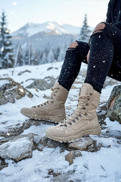 Çöl Combat Gtx Waterproof Zippered Boots