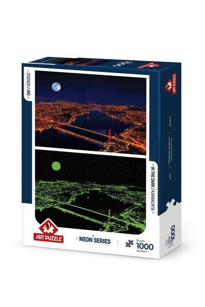Art Puzzle Üç Köprü, Bosphorus 1000 Parça Neon Puzzle - Fiyatı