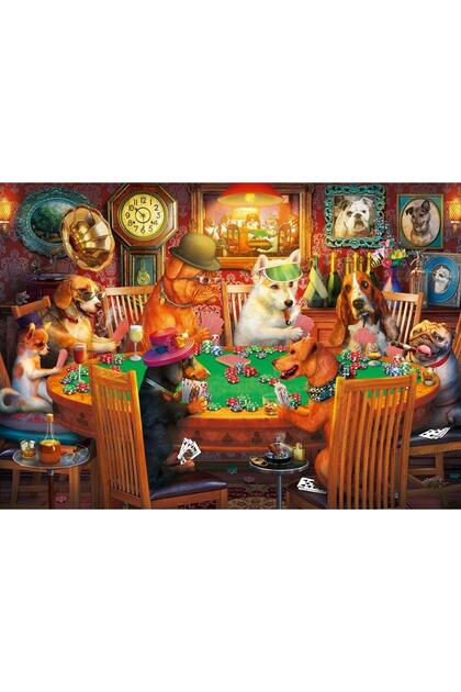 Art Puzzle Kumarbaz Köpekler 500 Parça Puzzle - Fiyatı, Yorumları