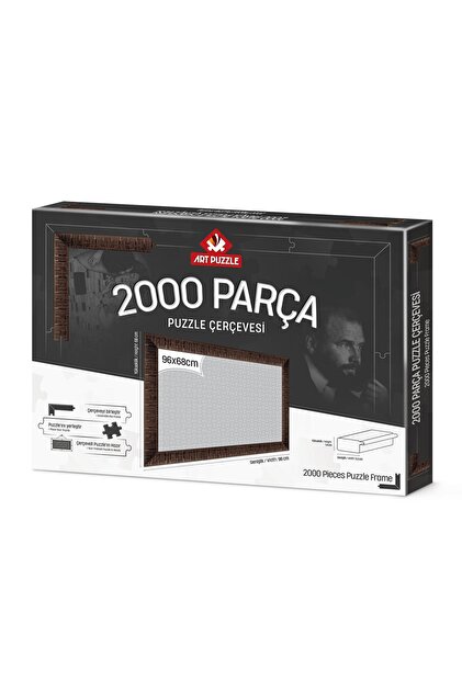オブジェ Art Puzzle Kahverengi 2000 Parça Demonte Puzzle Çerçevesi - Fiyatı
