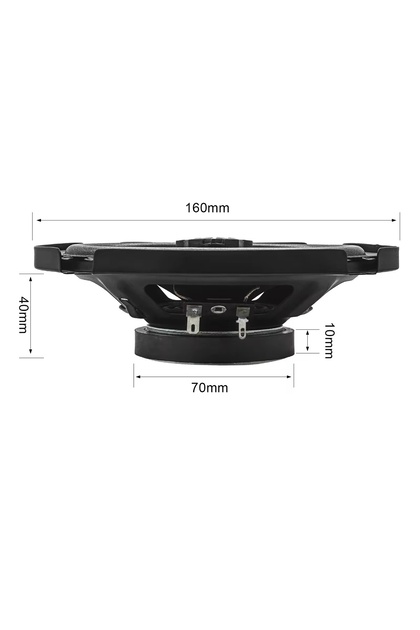 Sunask Ben Audıo Çifti 700 Watt 16 Cm Araba Oto Hoparlör Tweeter