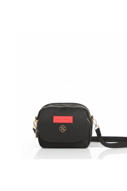 Waterproof 3-Compartment Leather Bag with Deep Black Cover