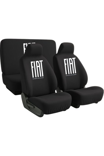 Esnek yapılı penye oto koltuk kılıfı Fiat Albea ile uyumlu olarak tasarlanmıştır Siyah