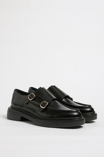 F-575 Manfredi Model Natural Leather Casual Shoes