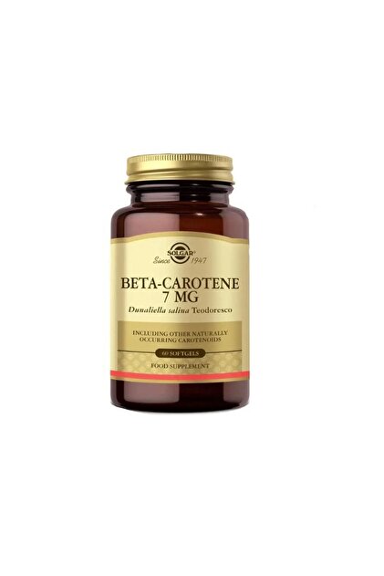 Beta Carotene 7 Mg 60 Kapsül
