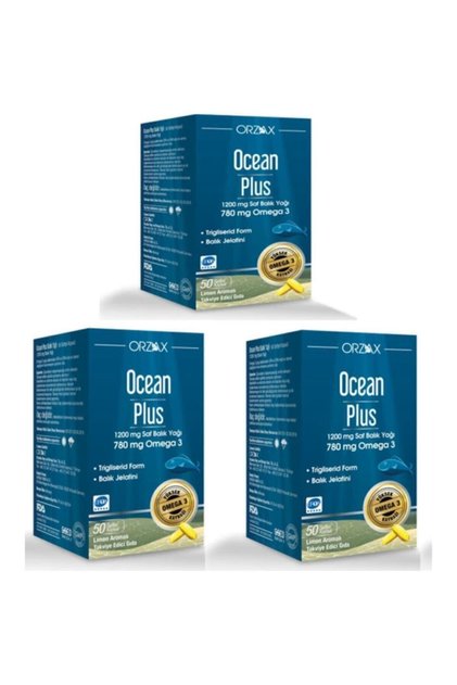 Plus 50 Capsules Fish Oil 3 Pieces