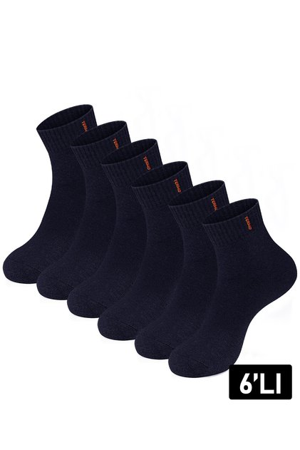 Men's Winter Thermal Booties Socks 6-Pack