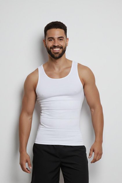 Men's Undershirt Corset Waist Chest Belly Shaping / Sculpting Firming Corset 6050