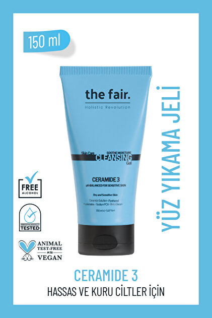 The Fair Ceramide Hassas ve Kuru Ciltler için Nemlendirici Yüz