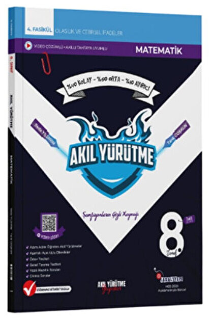 Akıl Yürütme Yayınları 8. Sınıf Kareköklü İfadeler ve Veri Analizi