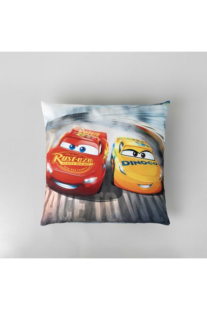 Lisanslı Disney Cars Team 40x40 cm Kırlent