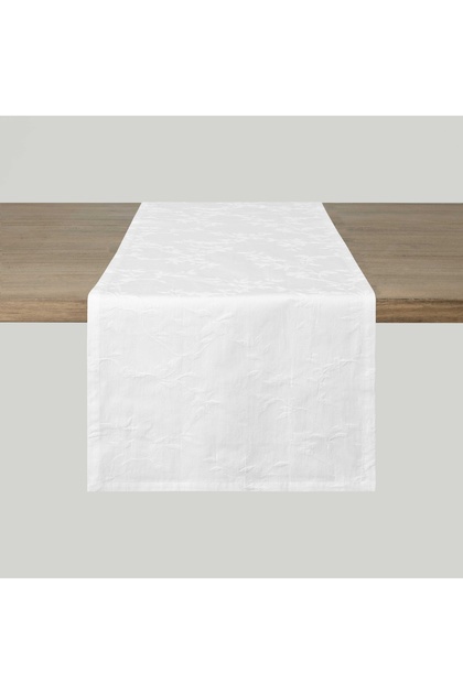 Lemerdy 45x170 cm Runner Beyaz
