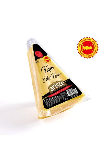 Tam Yağlı Kars Eski Kaşar Peyniri 250 gr – Şirden Mayalı, Dinlendirilmiş