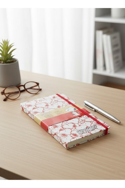 Snoopy Peanuts Soft Cover Lined Notebook