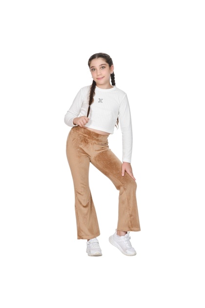 Spanish Girls' Tights with French Velvet Lamination