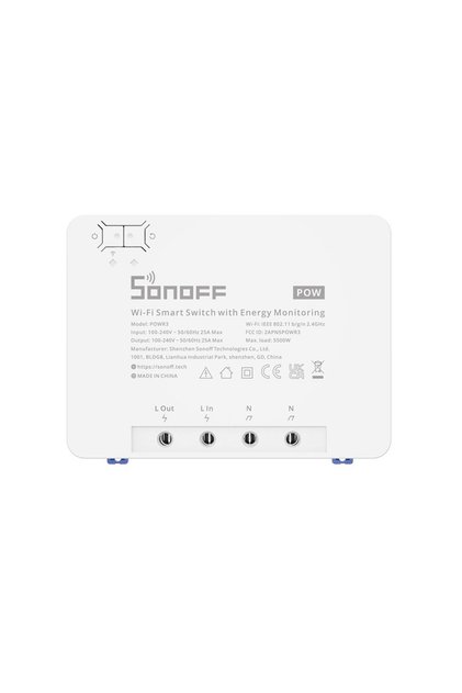Comutator WiFi inteligent POWR3 masurare consum energie 25A