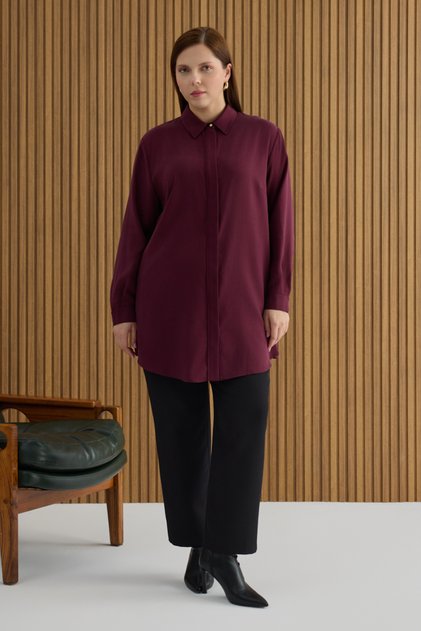 Burgundy Tunic