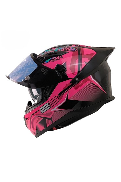 FAZER FX-211X FULL FACE GÜNEŞ VİZÖRLÜ KASK (BEAST PINK) - Fiyatı