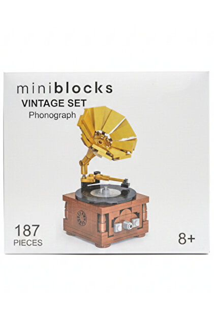 CToys Mini Block Vintage Set Phonograph SKB8230 - Fiyatı, Yorumları