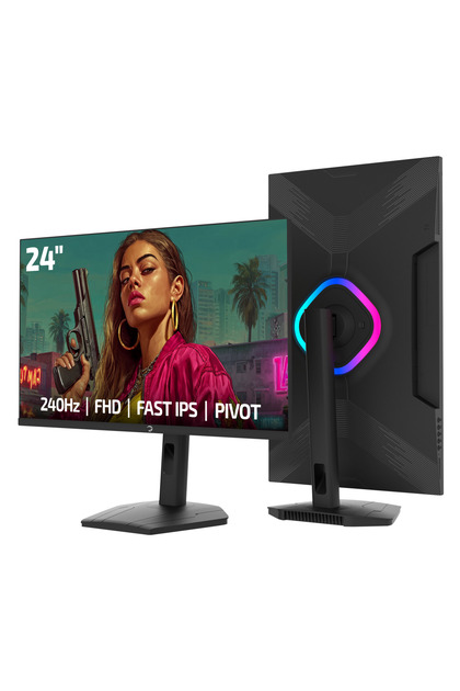 Gamepower Vivid T40 24'' Curved RGB 180Hz 0.5ms FHD Va Panel 2x2W