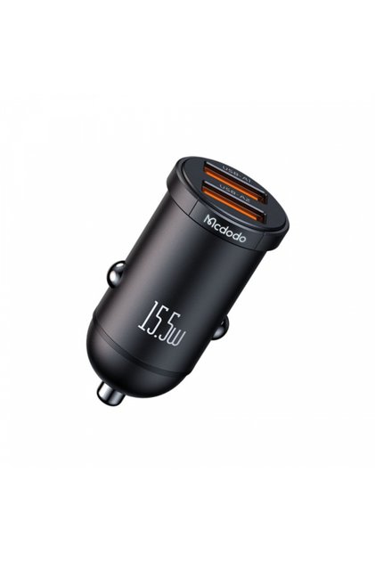 Зарядно за кола CC-2950 Cool, 15.5W, 3.1A, 2 x USB-A, Черно