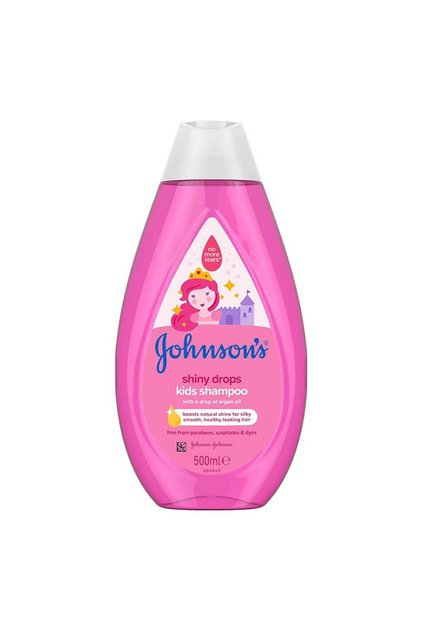 Set 2 x Sampon Johnson's Baby, pentru Par Stralucitor, 500 ml