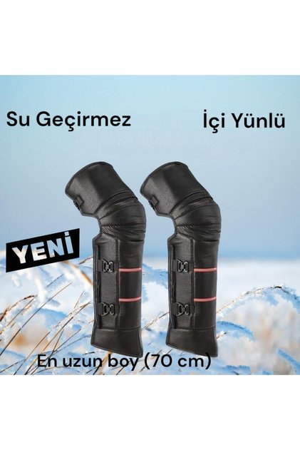 Su Geçirmez İçi Yünlü Motorcu Dizlik