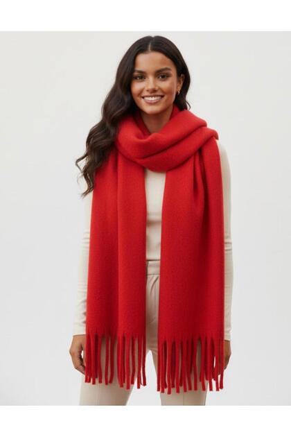 Scarf Premium Imported Puffy Soft Textured Shawl Shoulder Wrap Puff Winter