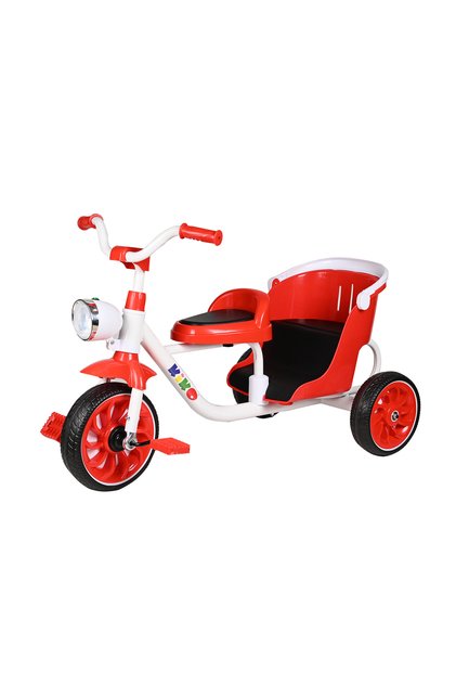 CHILDREN TRICYCLE WITH LIGHTS AND MUSIC - red