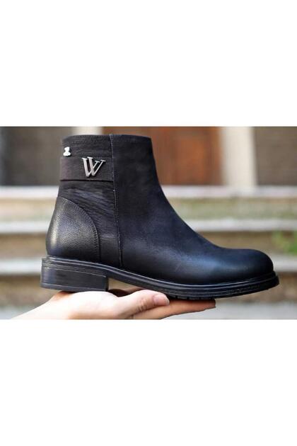 20745K Women's Genuine Leather Daily Casual Boots