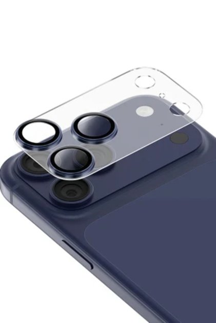 iPhone 17 Pro Max Reggio Transparent Back with Colorful Frame Camera Lens Protective Glass
