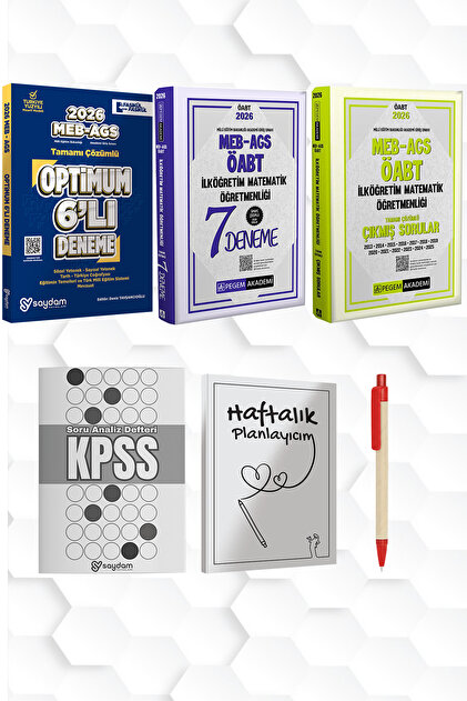Pegem Akademi Yayıncılık 2026 İLKÖĞRETİM MATEMATİK ÖĞRETMENLİĞİ