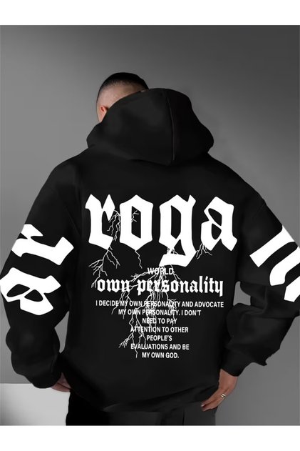 -Women's Sweatshirt Printed Hodies Compact Fabric (Cotton Inside)