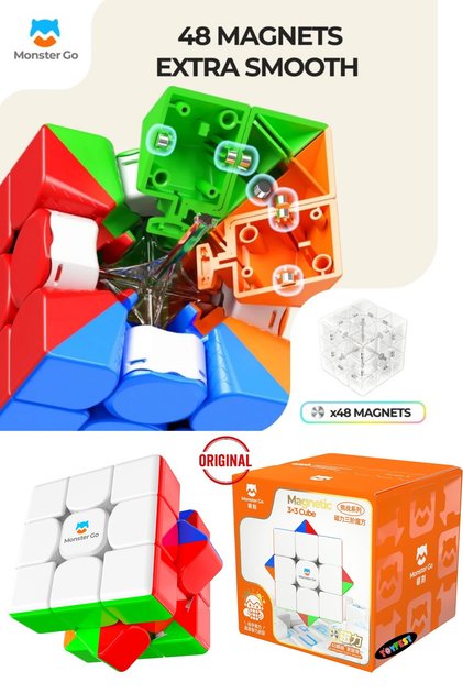 GAHGA 【G-CUBE】 Doğan Oyuncak Dünyası Profesyonel GAN Cube GAN356 RS 3x3 Küp - GAN