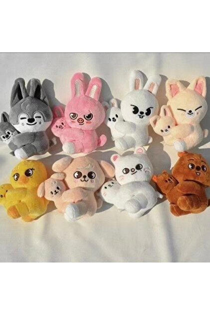 Sntay Jiniret STRAY KİDS SKZOO BABY MAGNET PELUŞ (2'Lİ SET