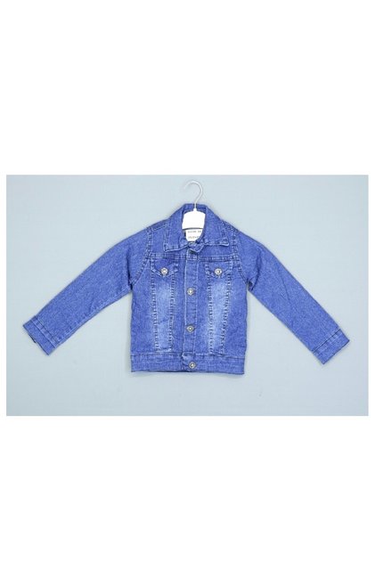 Açık Mavi Denim Erkek Çocuk Kot Ceket