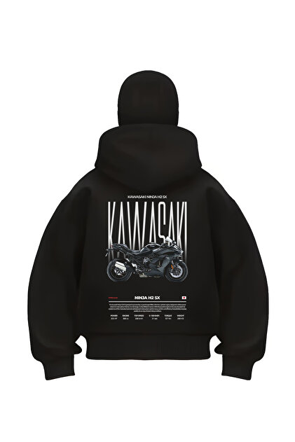 Haruru様 FREAK T-SHIRT Kar Maskeli Ninja Unisex Sweatshirt Hırka 3 İplik
