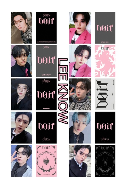 Sntay Stray Kids ' DO IT ALBUM' Bias vers. Fotokart seti