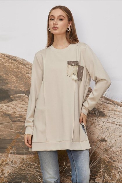 Accessory-Detail Tracksuit Tunic 45960