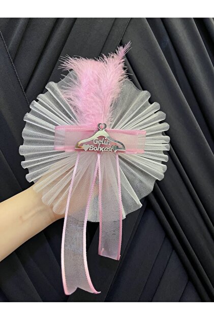 Pembe Gelin Bohça Süsü, Gelin Çeyiz Düğün Nişan Valiz Bavul Söz Nikah Kına Süsü 1 Adet
