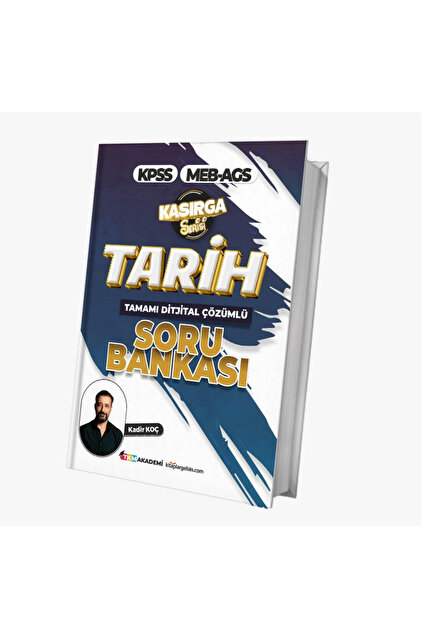 TKM Akademi 2026 KPSS-MEB-AGS Kasırga Serisi Tarih 22 Deneme-Kadir