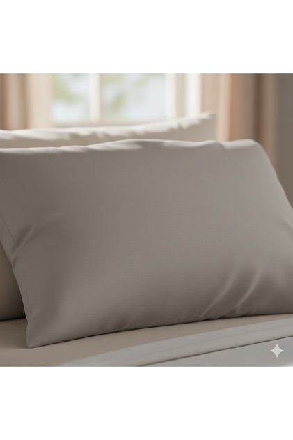 100% Cotton Satin 55X75Cm Large Size Pillowcase 2 Pieces (with Zipper)