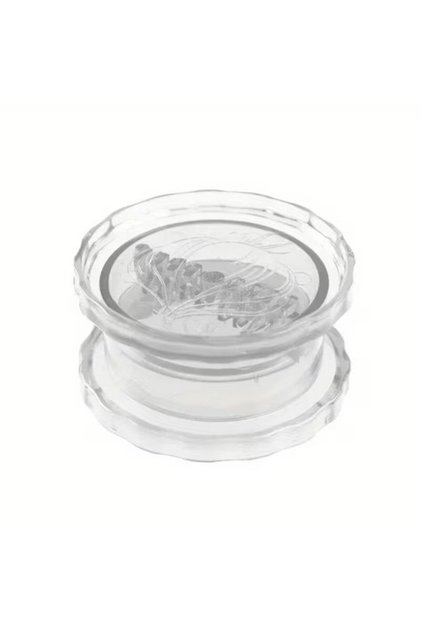 Zdrobitor de Usturoi, Flippy, Multifunctional, din Plastic, Prin Rasucire, 4 x 7.5 cm, Transparent