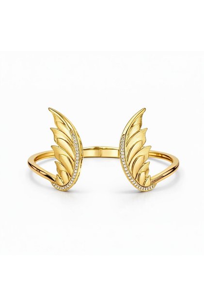 Angel Wing Gold Bracelet