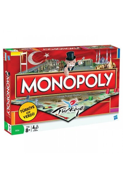 Hasbro Monopoly Türkiye Family Game