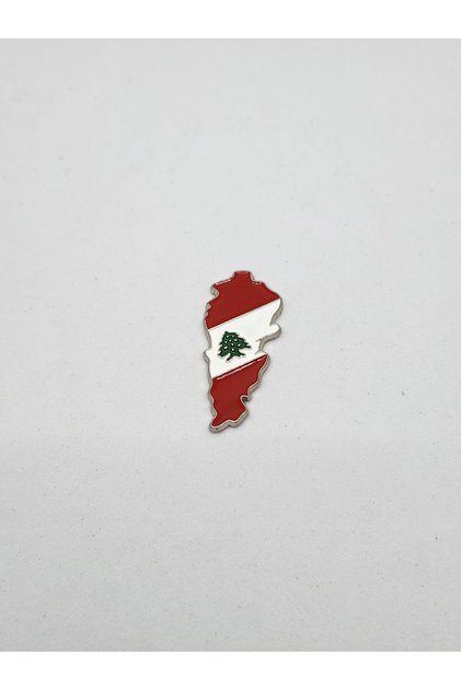 Lebanon logo Map Metal Sticker for Mobile, Laptop Accessories