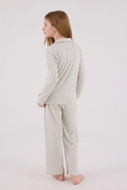 U.S. Polo Assn Us2326-4 Girls' Shirt Pajama Set